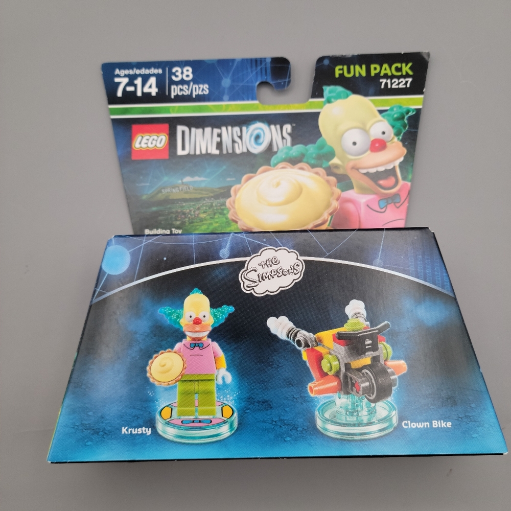 Lego Dimensions 71227 Simpsons Krusty Clown Fun Pack in Sealed Box
